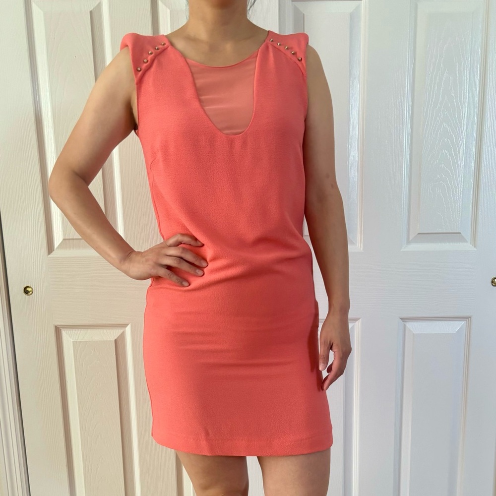 ZARA dress in bubble gum pink. Size small